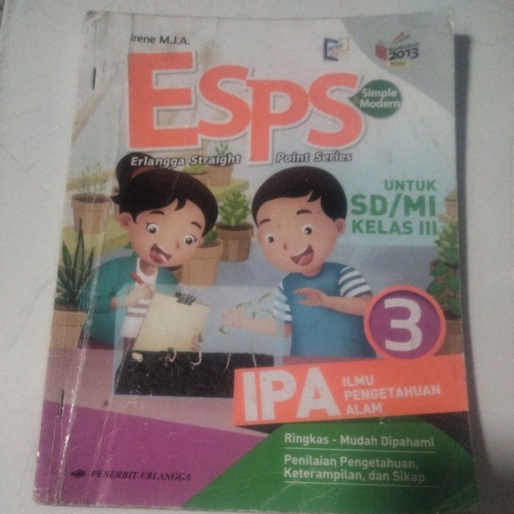 buku IPA kelas 3 SD