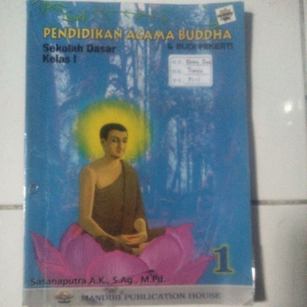 buku agama kelas 1 SD agama Buddha