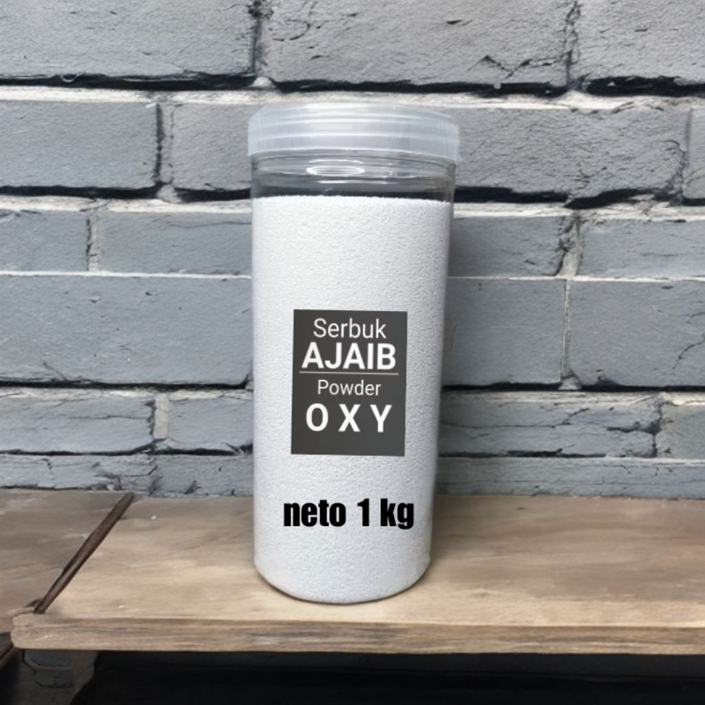 Terangbenderang_ Oxy Powder Pembersih Noda Pakaian 1Kg // Oxy Powder Penghilang Noda Membandel