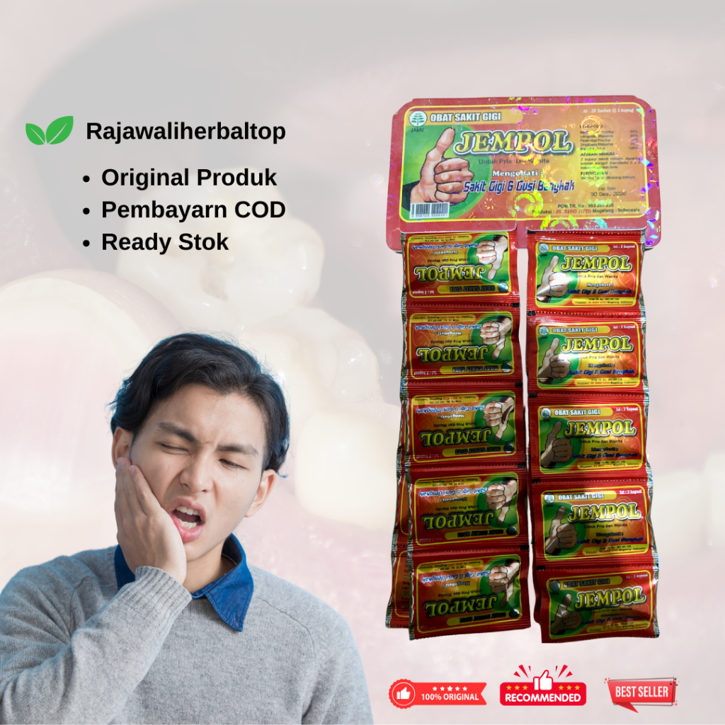 

Kapsul Sakit Gigi Cap Jempol Original