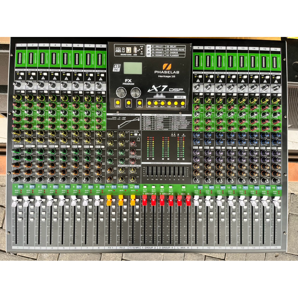 mixer phaselab heritage 16