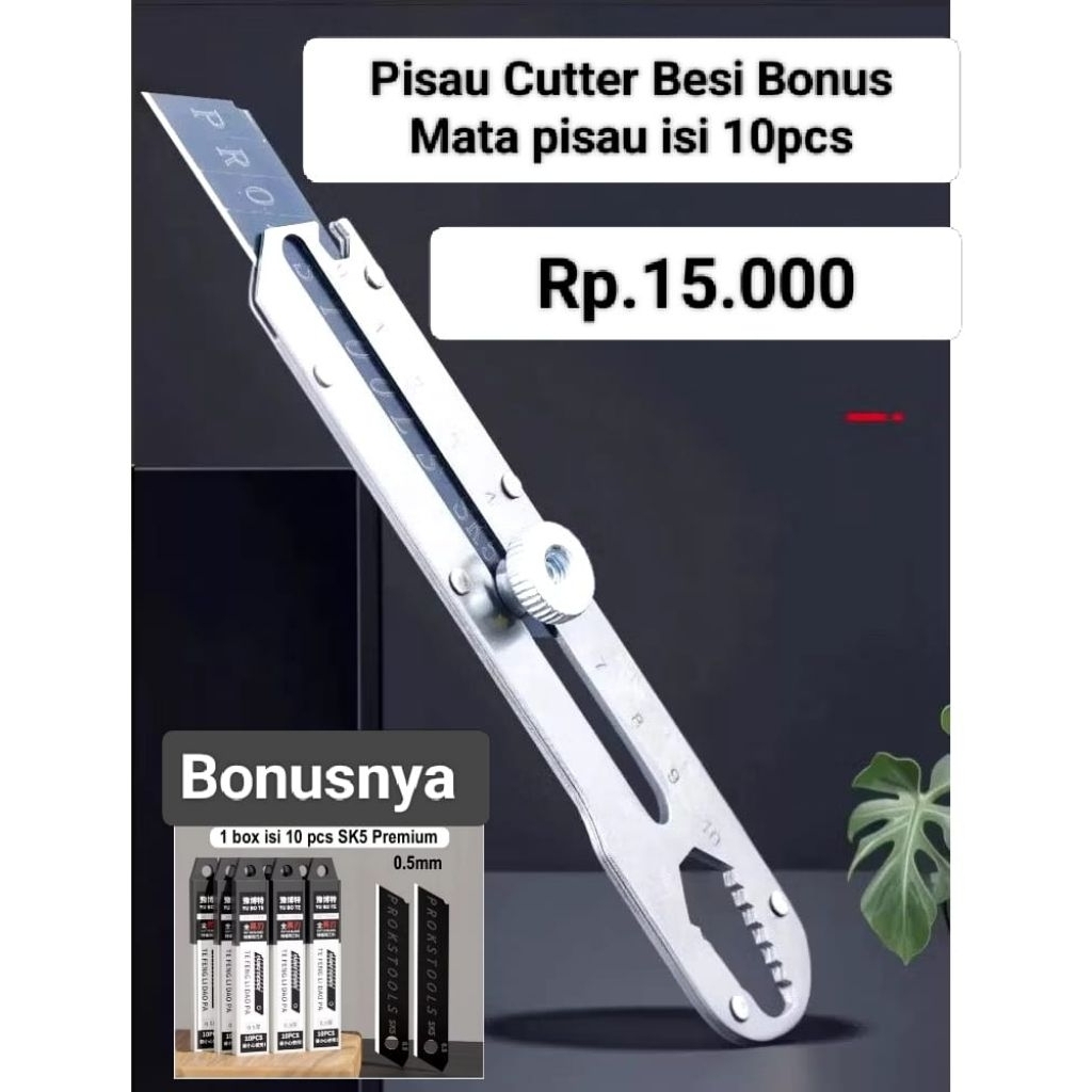 

Pisau Cutter Besi multifungsi