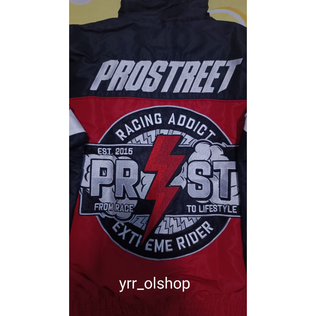 jaket prostreet thunderbolt