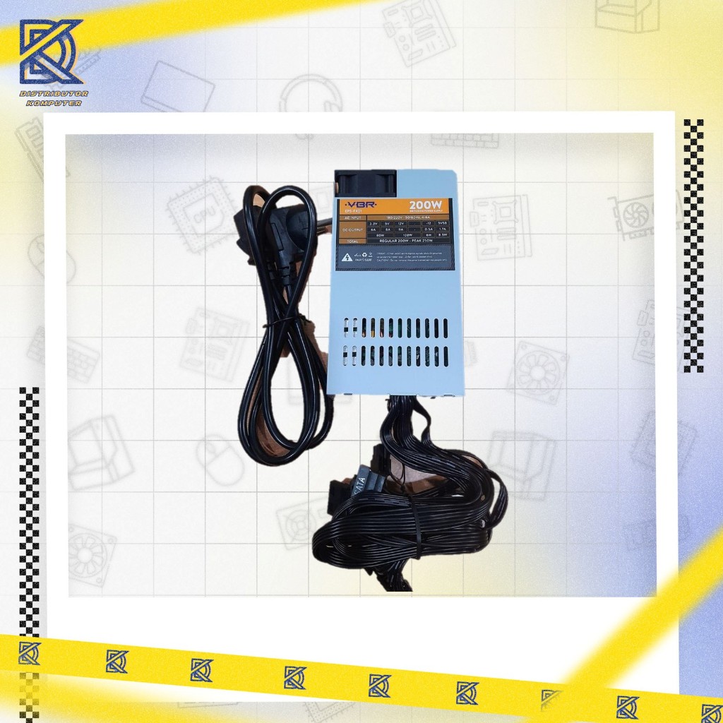 VBR POWER SUPPLY FLEX 200W - MINI ITX PSU