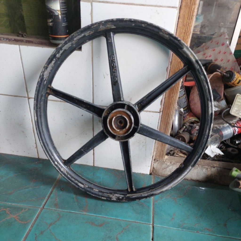 velg depan aja yamaha merk venom palang 6 lurus ring 17