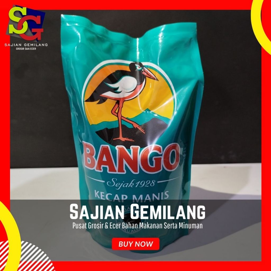 

Kecap manis Bango 700g refill - Grosir Sajian Gemilang