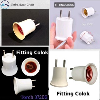fitting lampu/fiting colok/fiting colok torch