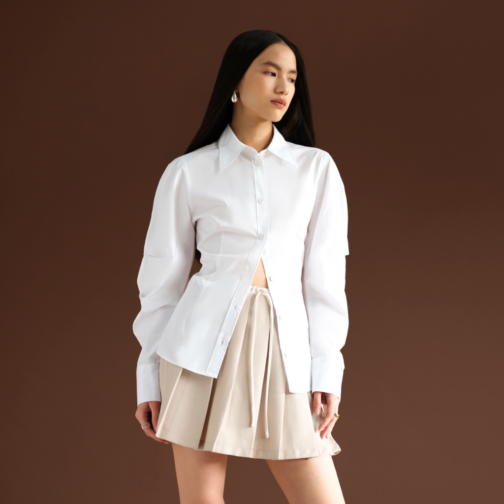 LOOKBOUTIQUESTORE - Matilda Balloon Sleeve Shirt