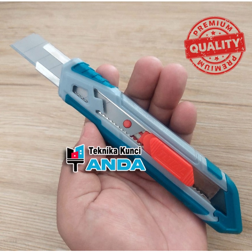

Kater TOTAL Premium Quality - Cutter - Snap-off Blade knife Pisau cater TOTAL THT511816