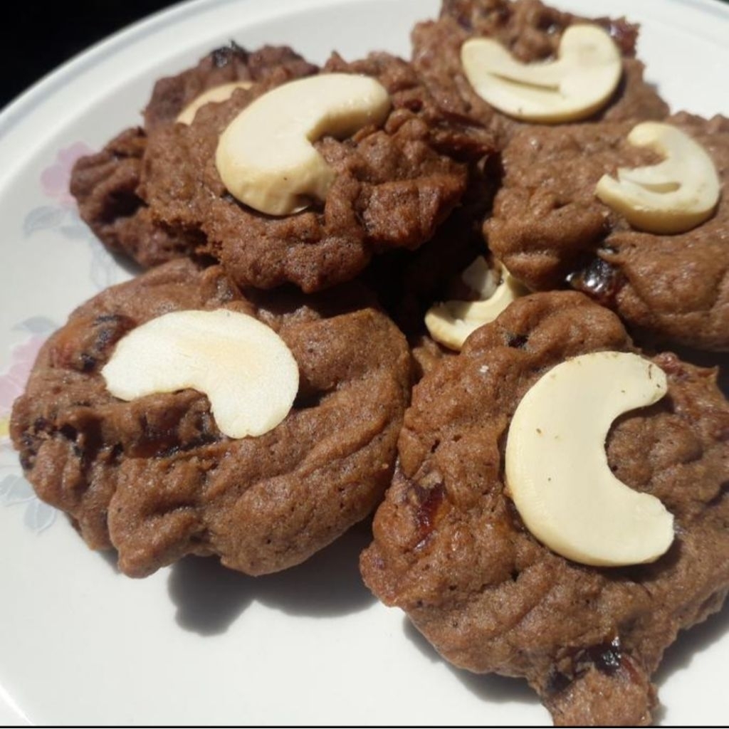 

kue kering cookies kuker cokelat kurma mede homemade