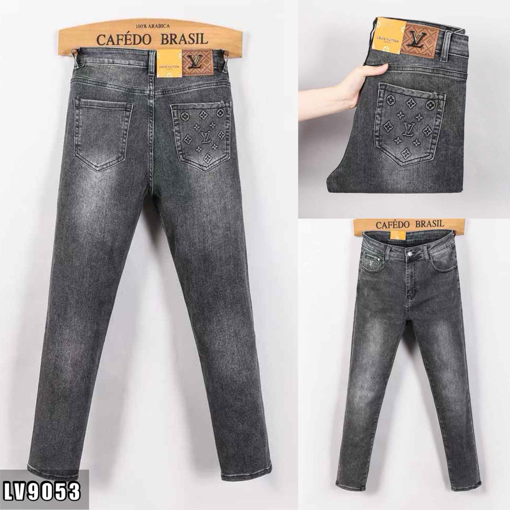 jeans panjang pria branded/celana panjang jeans pria skinny stretch