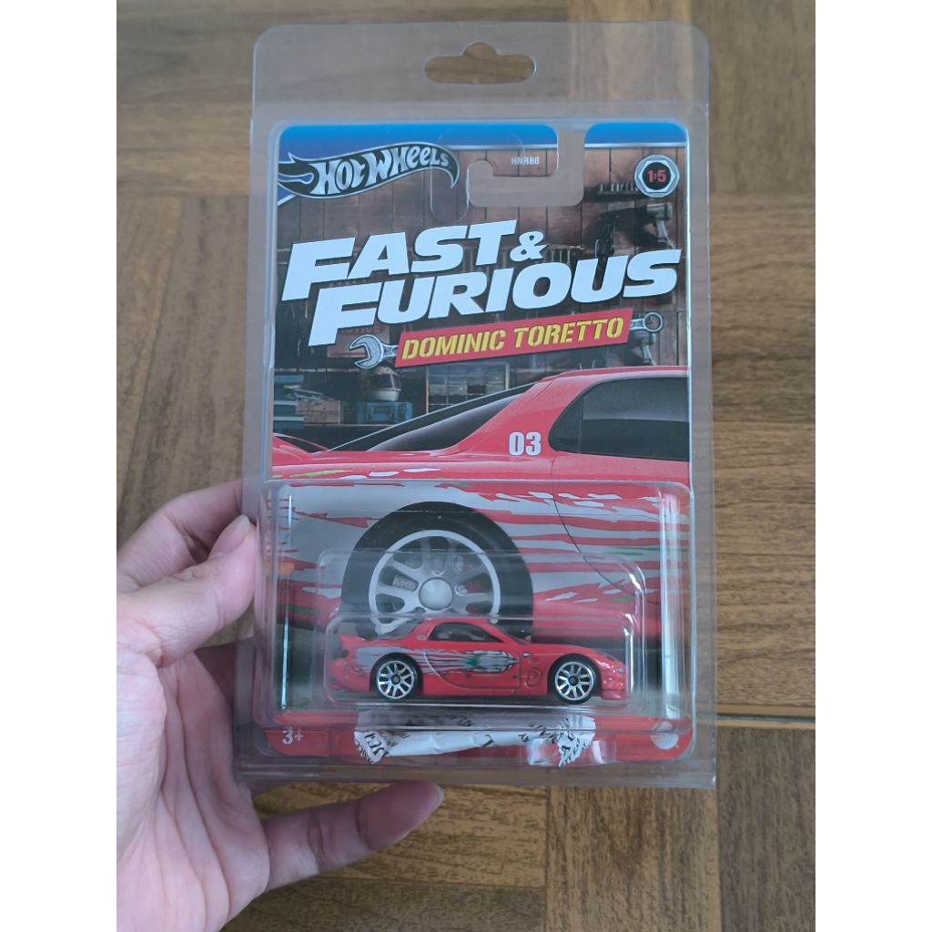 HOTWHEELS REGULER FAST AND FURIOUS RX7 DOMINIC TORETTO