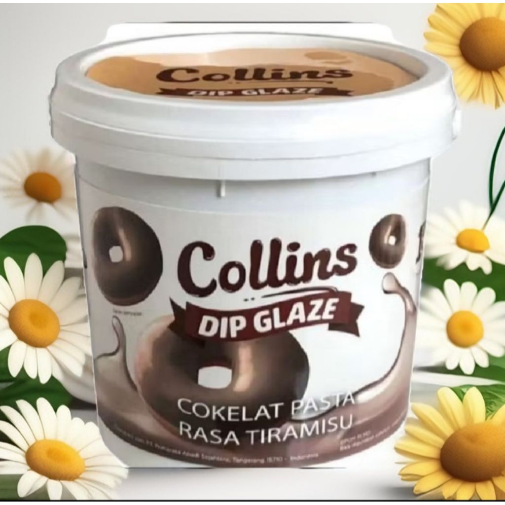 

Collins Dip Glaze Tiramisu ( 1kg )