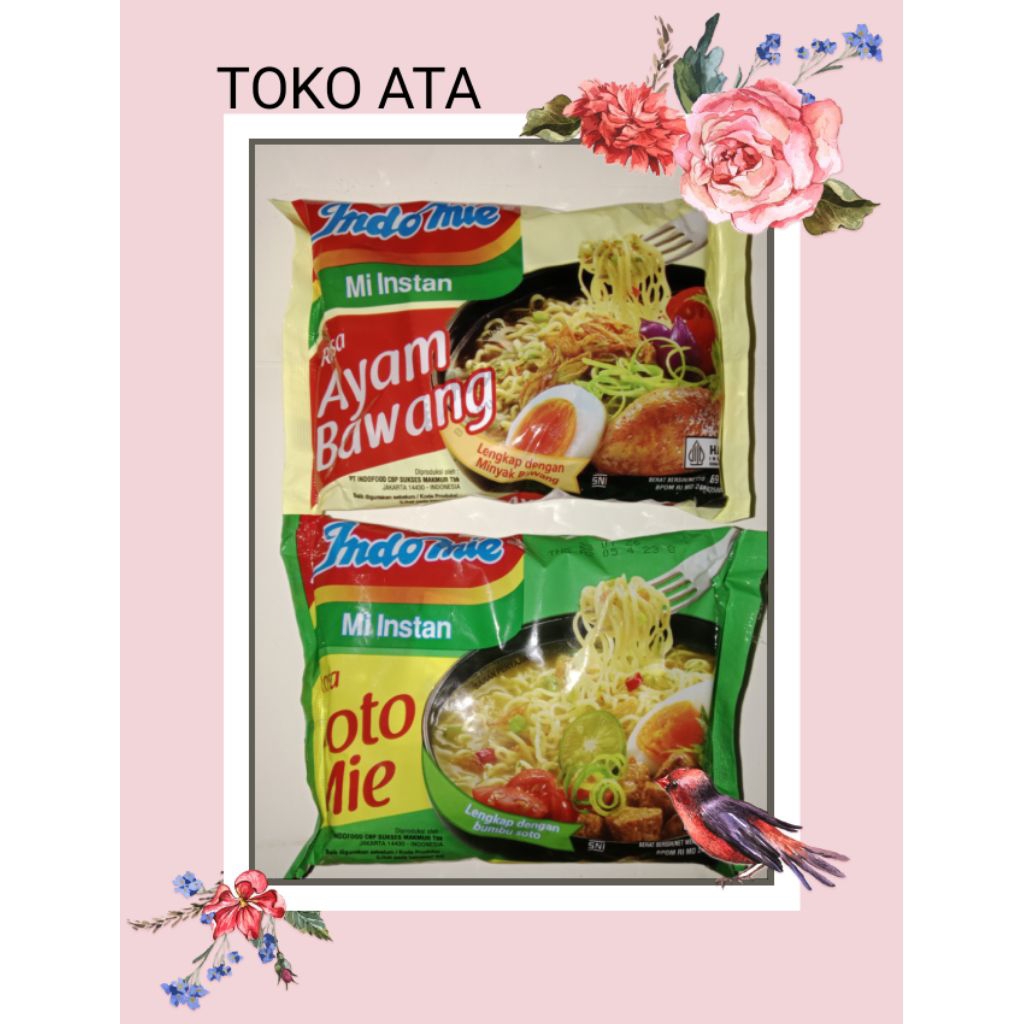 

ATA - MIE INSTAN MIE INSTANT INDOMIE AYAM BAWANG KUAH PAKET 5PICIS
