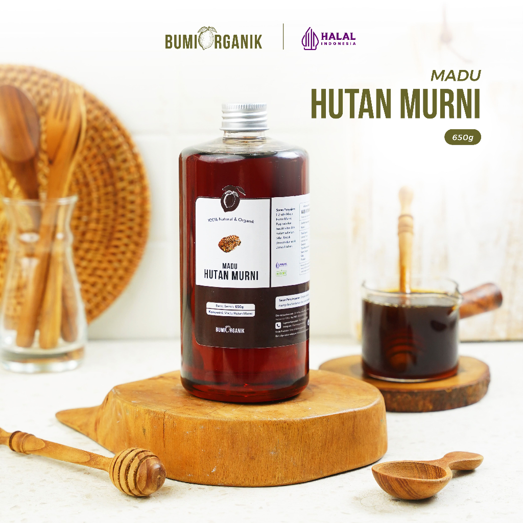 

PAGAMART MADU HUTAN SUPER ASLI 650GRAM BUMI ORGANIK ORIGINAL ALAMI TANPA CAMPURAN APAPUN RAW HONEY
