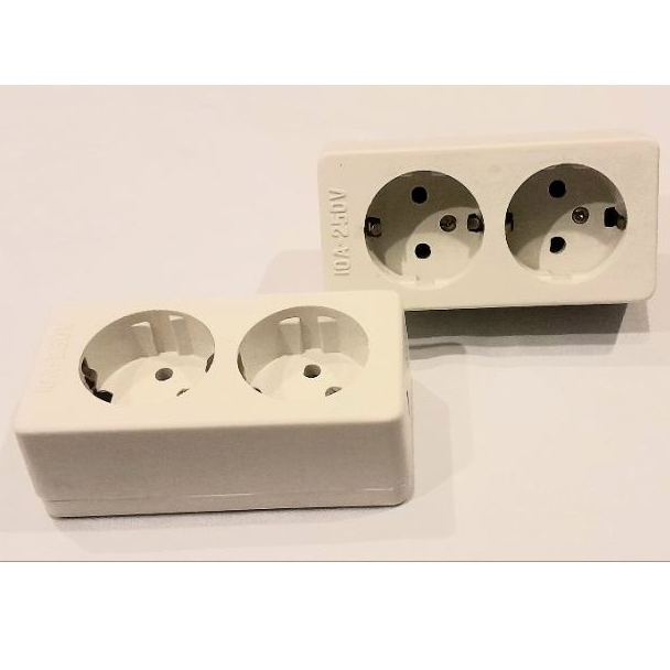 COLOKAN LISTRIK 2 LUBANG 1 PCS