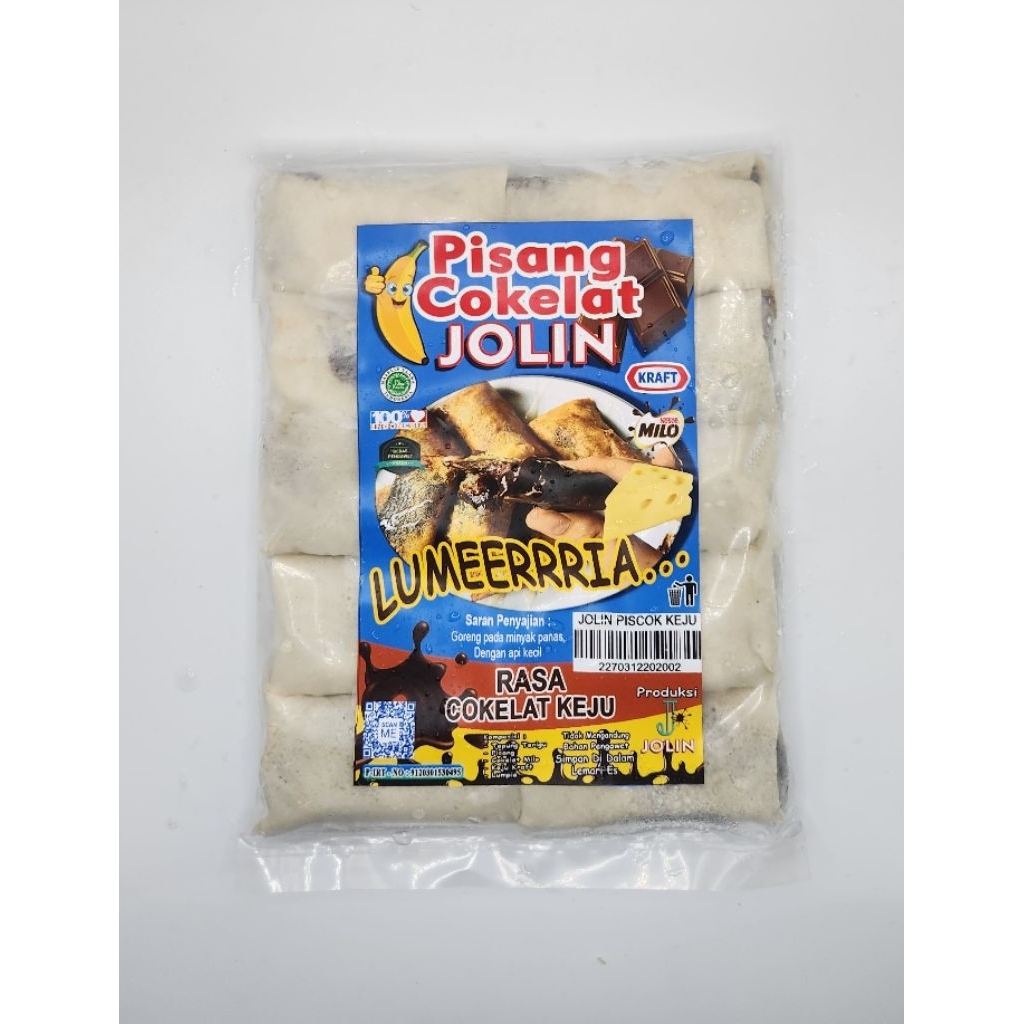 

Jolin Pisang Cokelat Keju isi 10