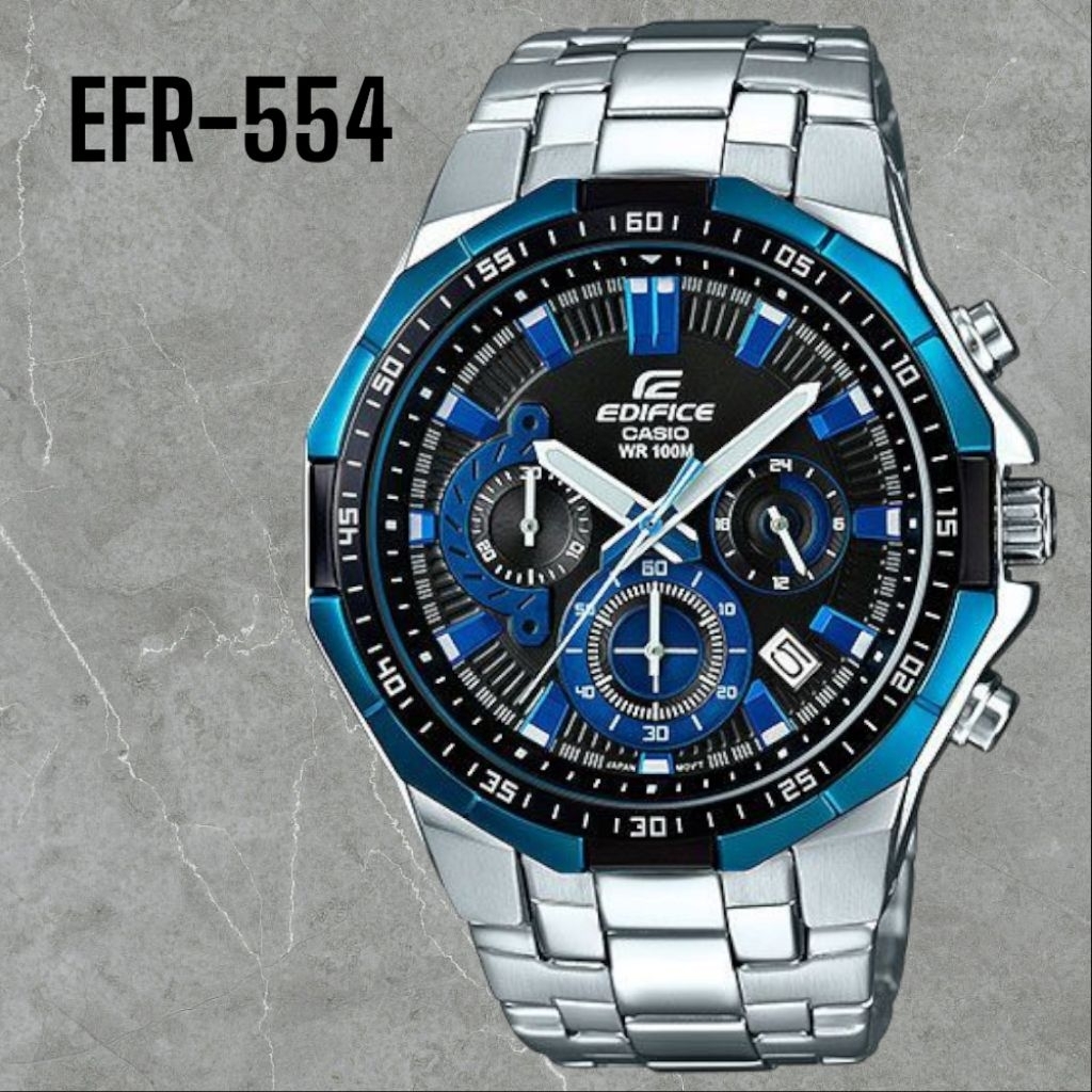 EDIFICE CASIO EDIFICE Jam Tangan Pria EDIFICE EFR 554 / EFR554 ORI #3