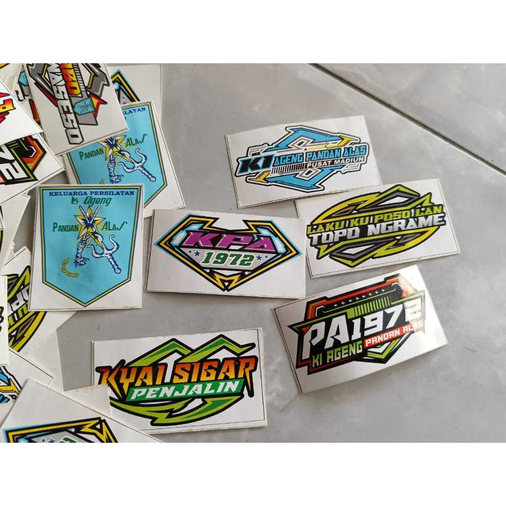 

Stiker Pandan alas random