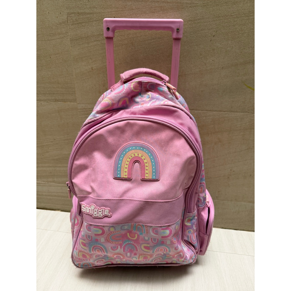 preloved smiggle trolley backpack