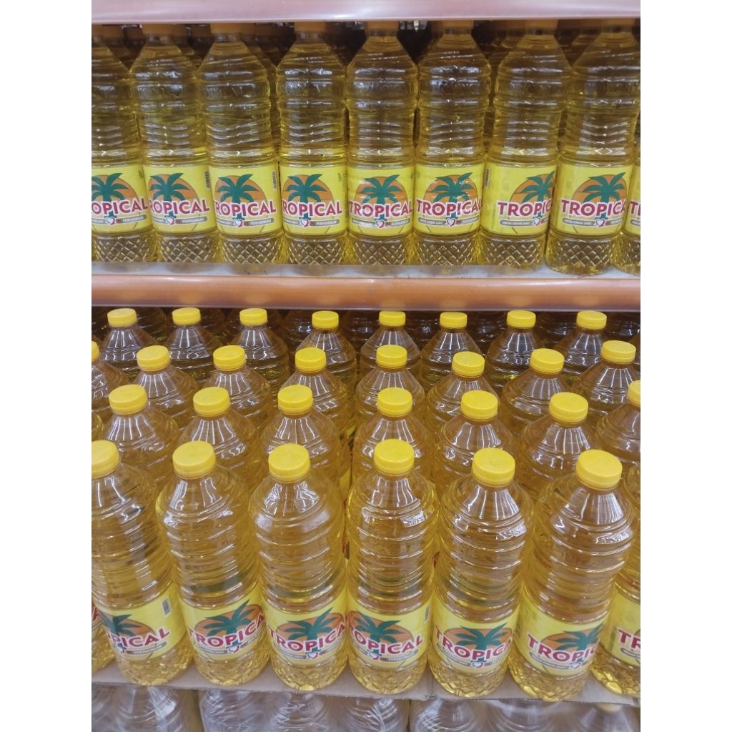 

MURAH BANGET minyak tropikal kemasan botol 1liter