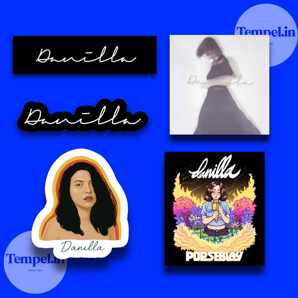 

STIKER SKENA/KALCER/BAND Danilla riyadi , vinyl stiker premium anti air ,serbaguna untuk helm,laptop,tumbler.