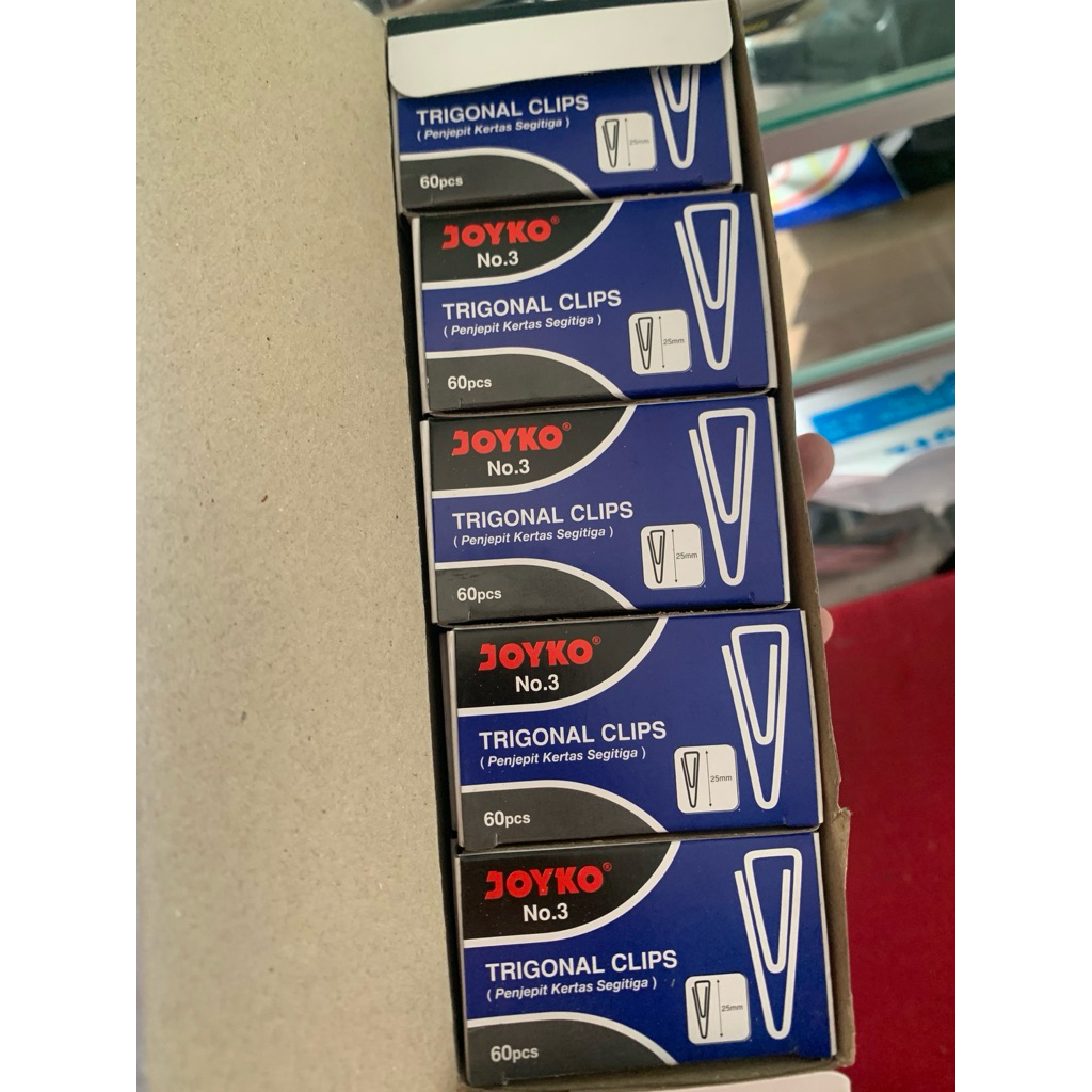

JOYKO TRIGONAL CLIP/ CLIP KERTAS