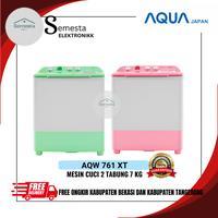 AQUA QW761XT Mesin Cuci 2 Tabung 7 Kg AQUA QW 761 XT