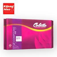 

Cokelat Colatta Dark Compund 1 kg (dark baking chocolate compound)