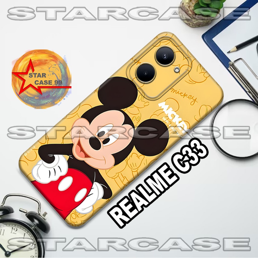 Softcase realme c33 /S2/Motif cartoon/case realme c33/casing/silicon/silikon