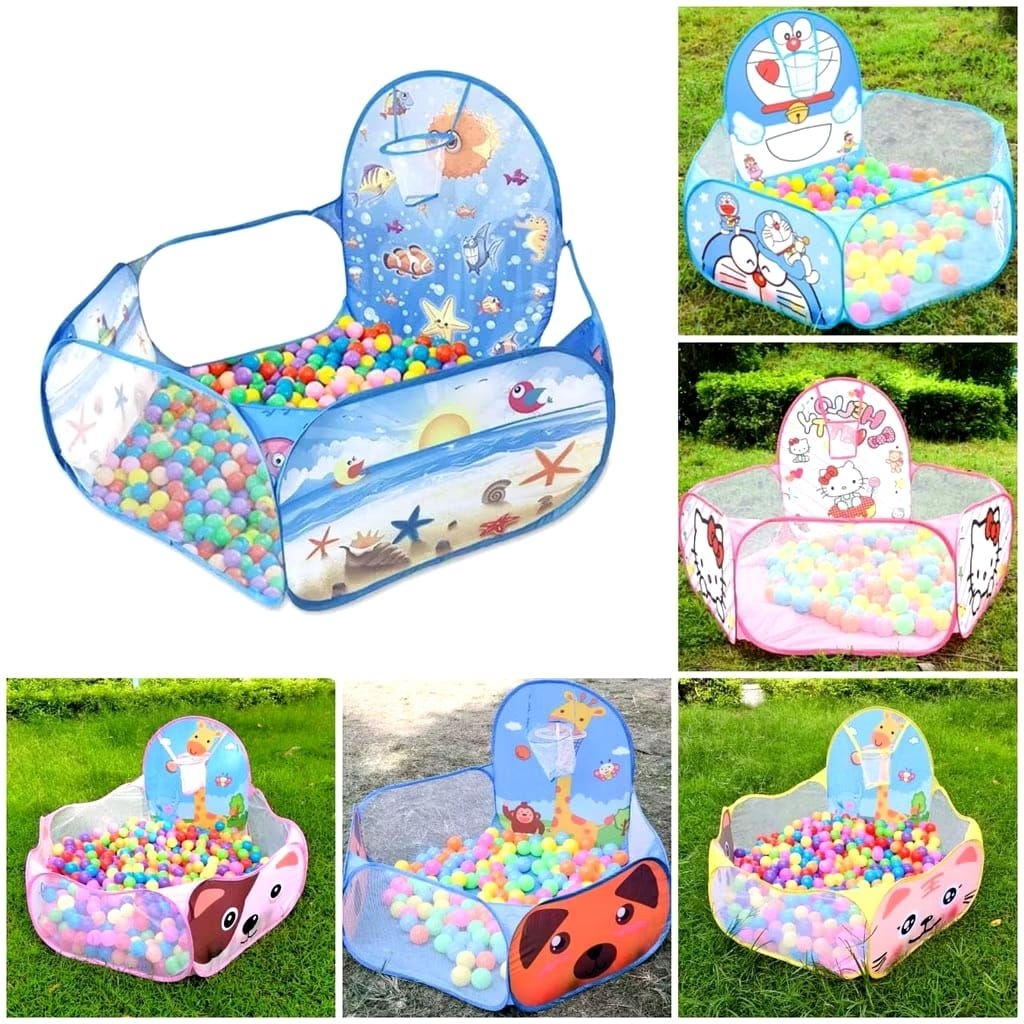 Kolam Mandi Bola, Keranjang Mandi Bola, Keranjang Basket Bola