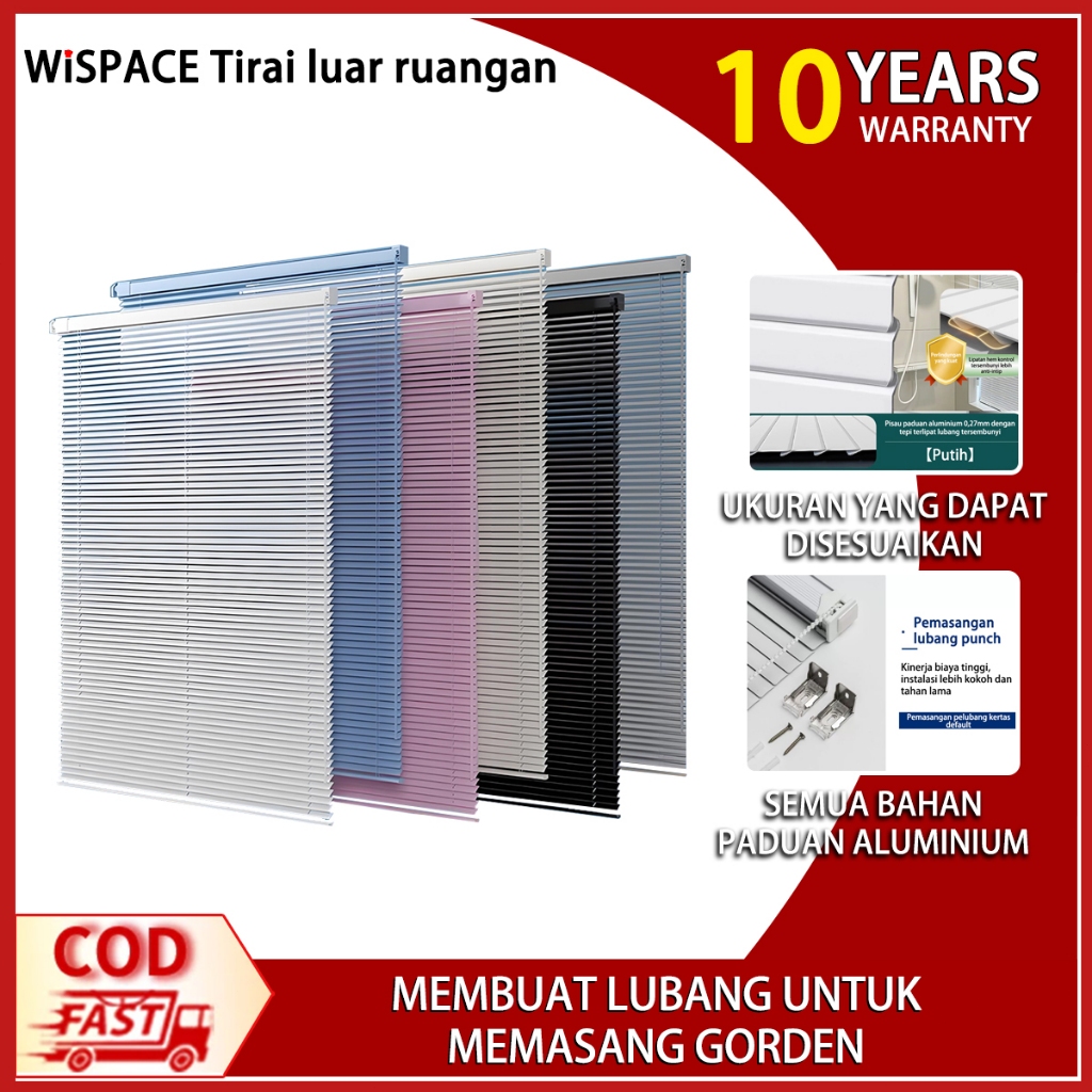 Tirai Jendela Astetika Gorden Jendela Tirai Jendela Roller Blind Venetian Blind Venetian Blind Alumi