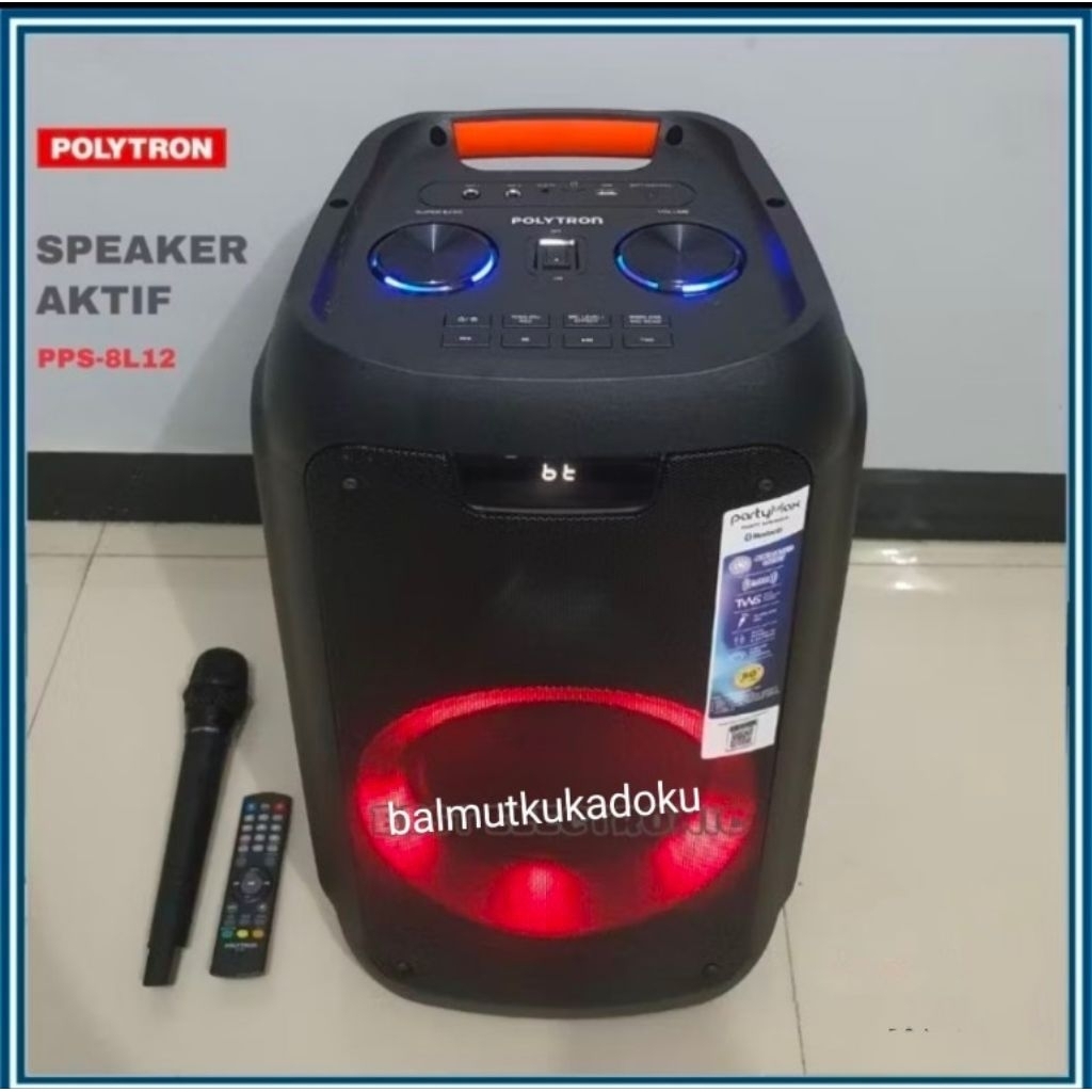 Speaker Polytron Party 88L12 karaoke Bluetooth SPEAKER MEETING