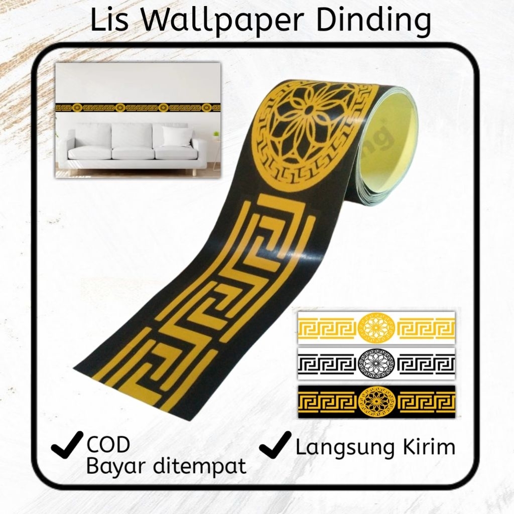 Lis Dinding Stiker Dinding I Wallpaper Lis Dinding