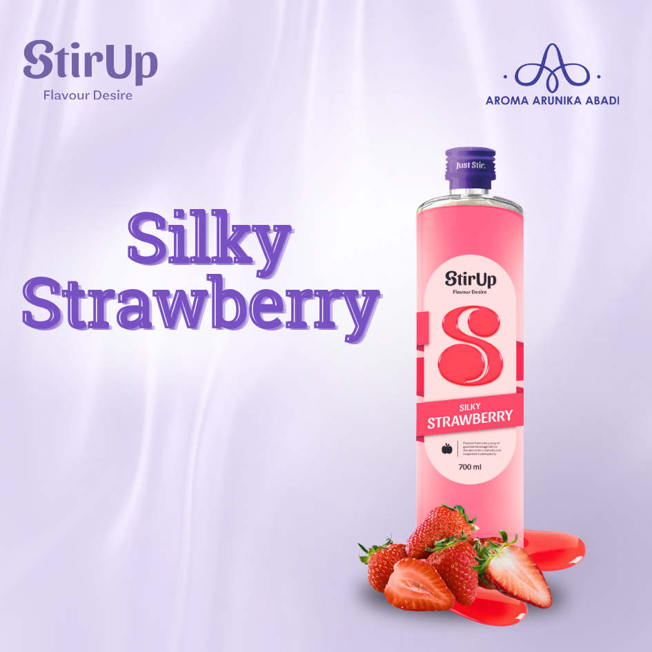 

StirUp Silky Strawberry - Sirup Rasa Strawberry 800 ml
