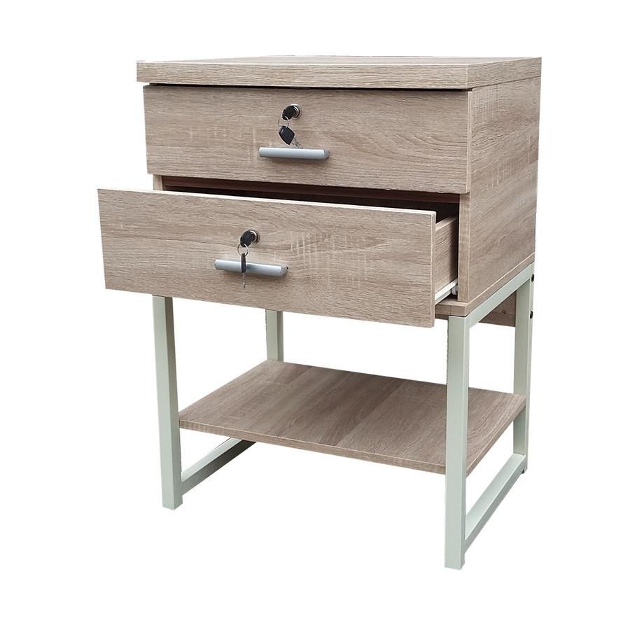 Meja Samping Kasur Rak Meja kayu Minimalis & Elegan Nakas 208