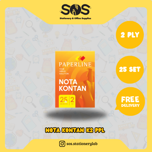 

Nota Kontan K2 B2 PPL 2 ply /pak