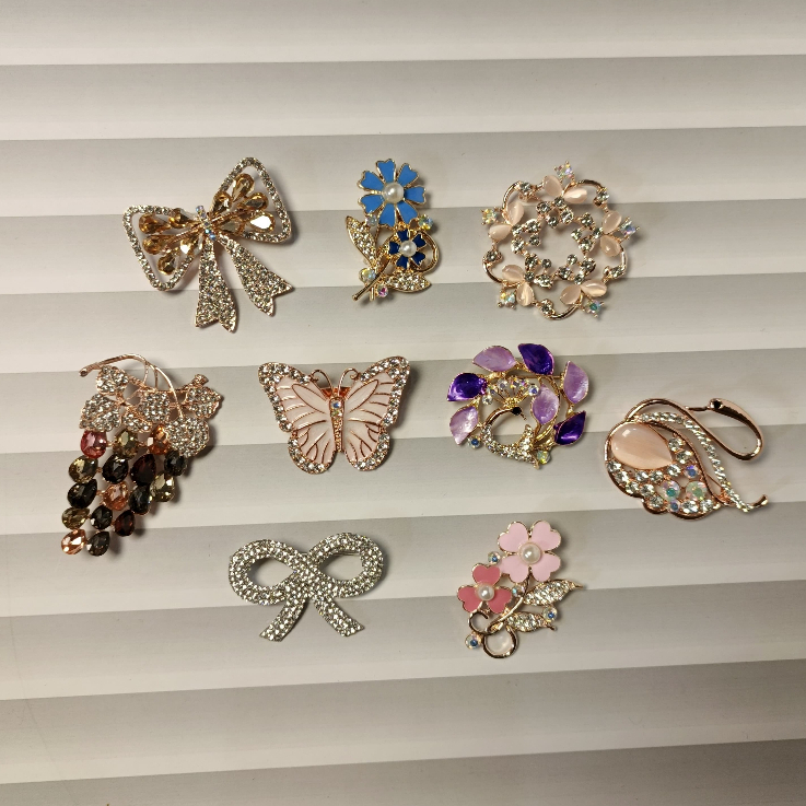 Bros Peniti Hijab / Bros Peniti Motif Premium