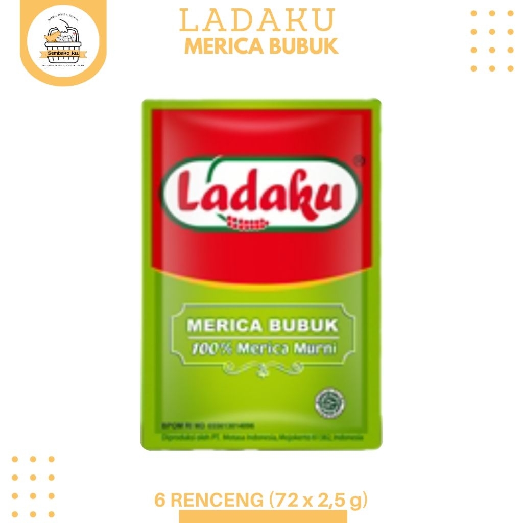

Ladaku Merica Bubuk 1 Bag Isi 72