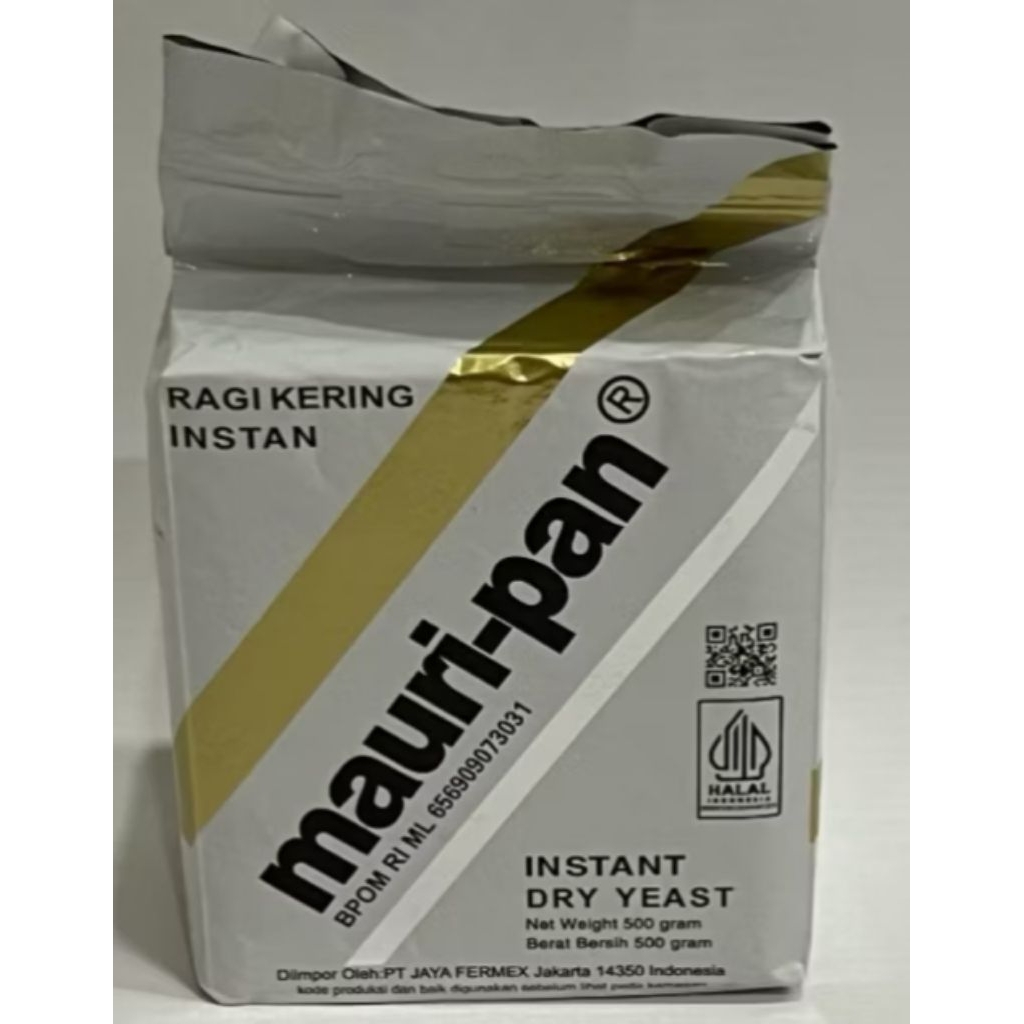 

mauripan / ragi kering instan /instant dry yeast / pengembangan kue 500g