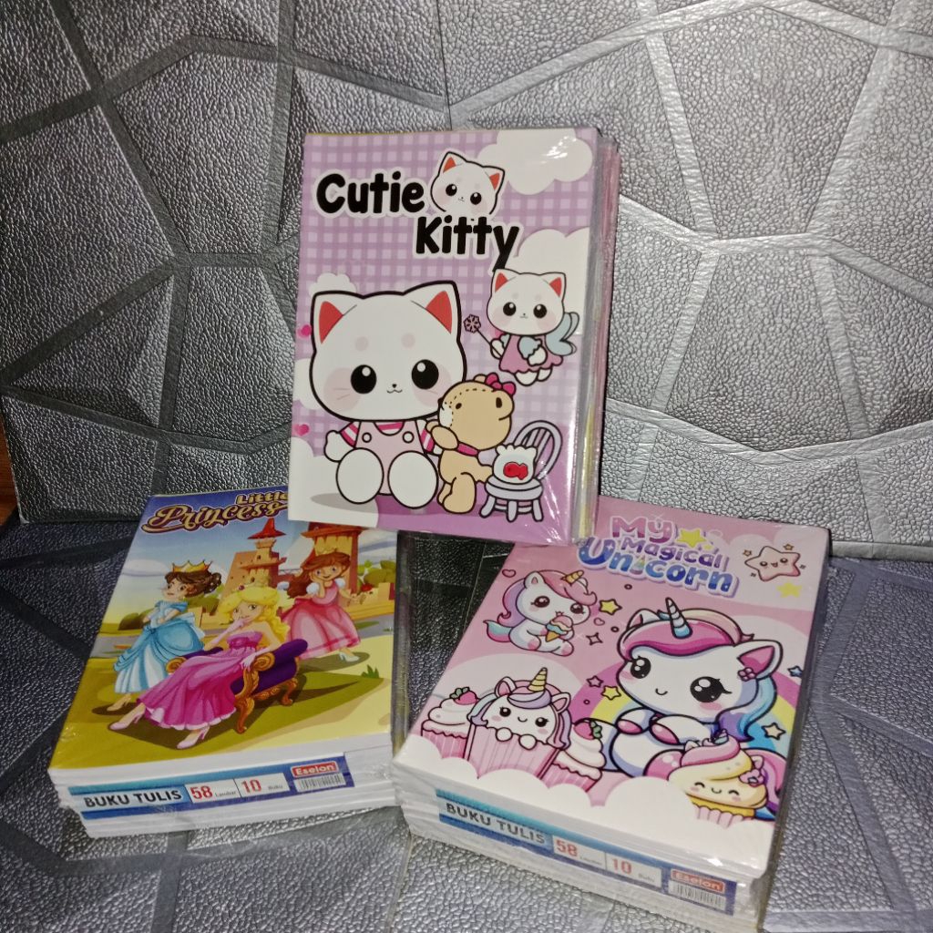 

[SATU PACK] Buku tulis Eselon 58 Lembar (10 pcs)