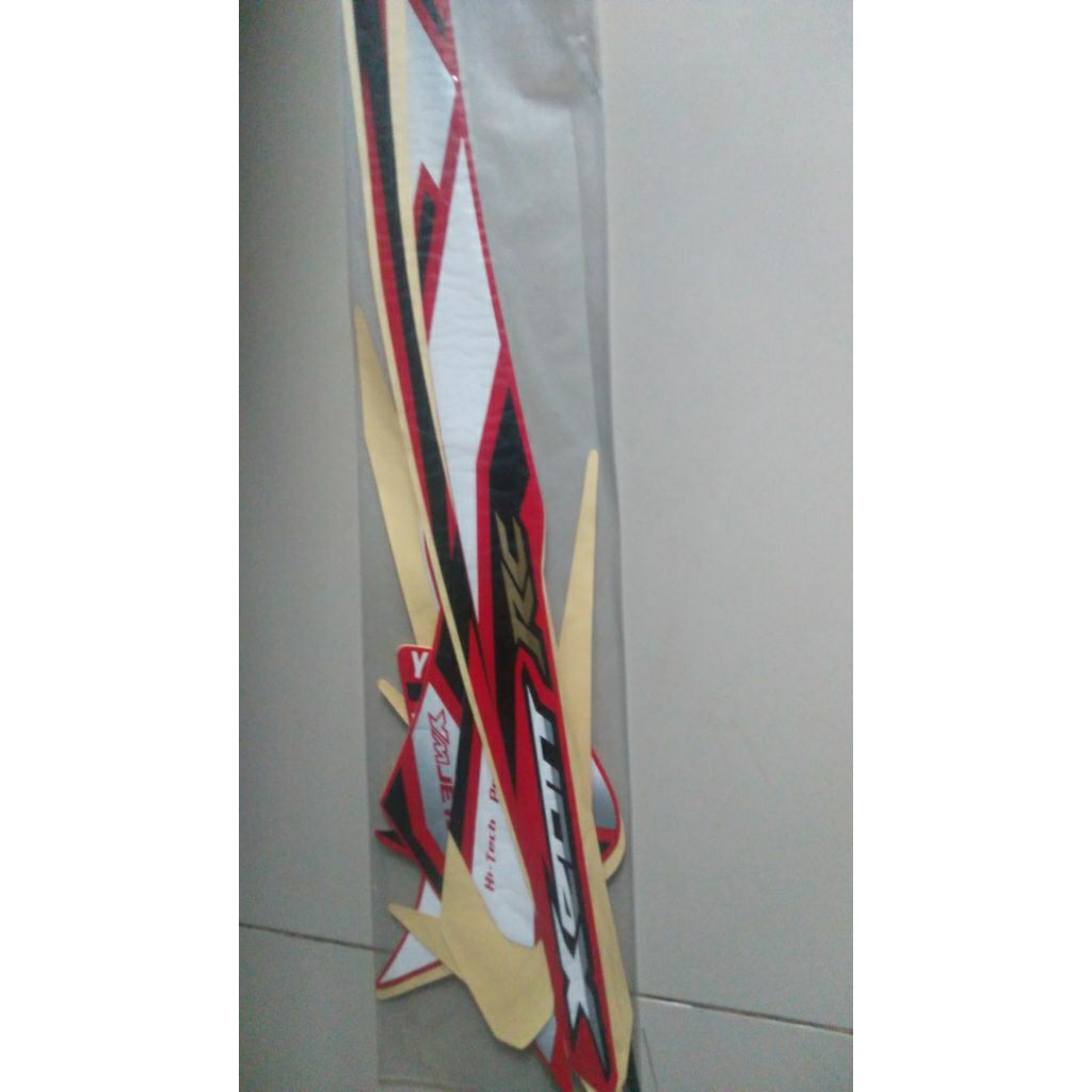 striping stiker Xeon rc 2014merah