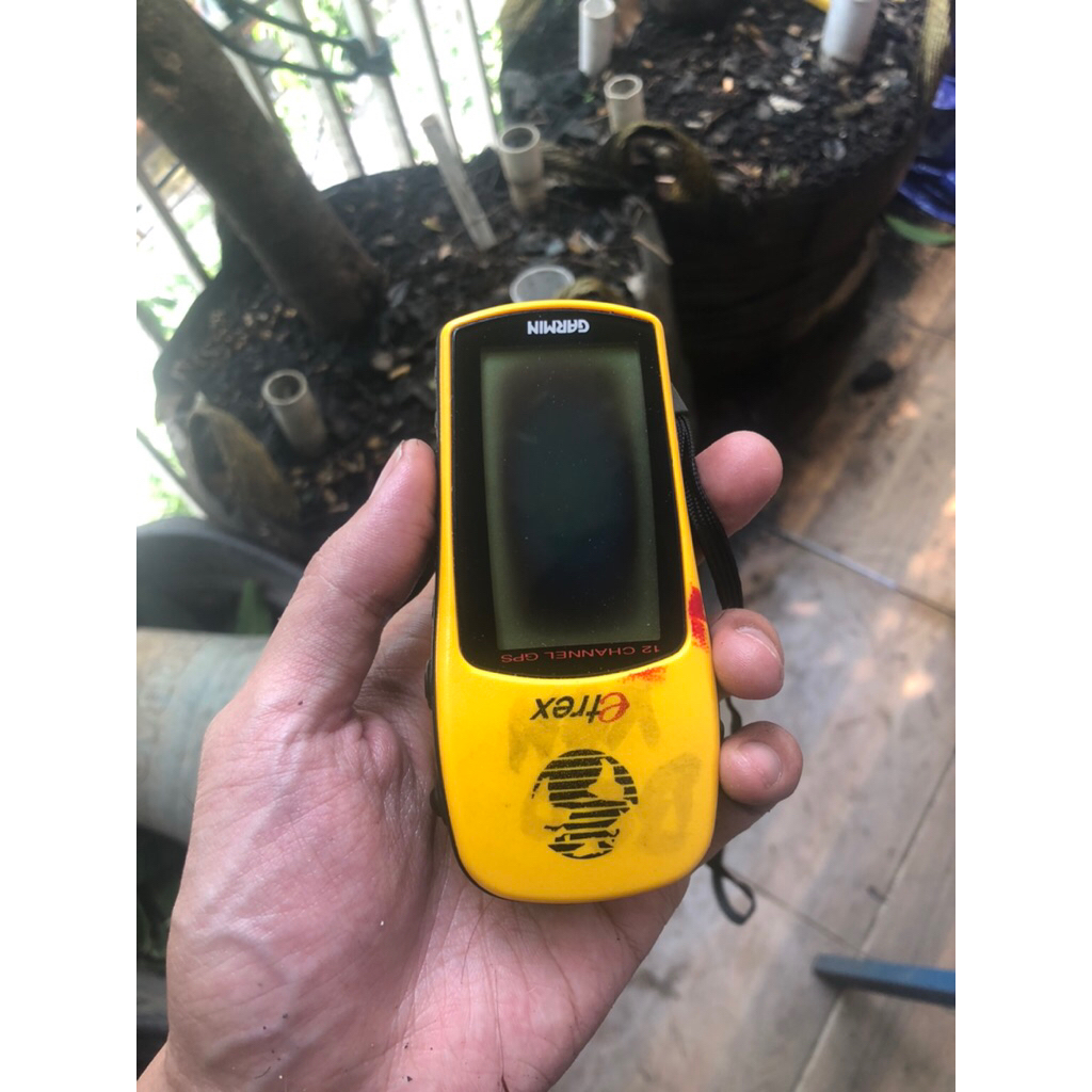 gps garmin etrex 12 channel minus