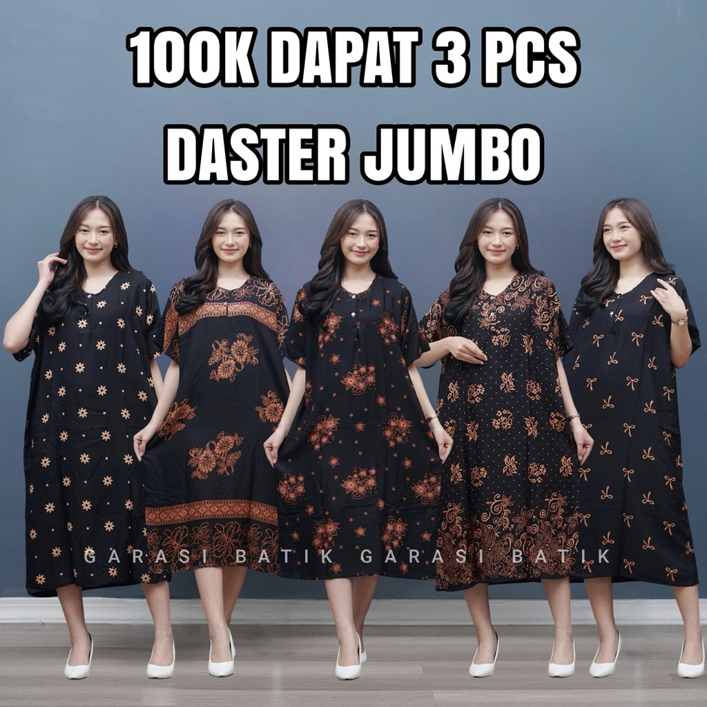 [100K 3PCS] DASTER RAYON JUMBO BUSUI ADEM, DASTER 100 DAPAT 3