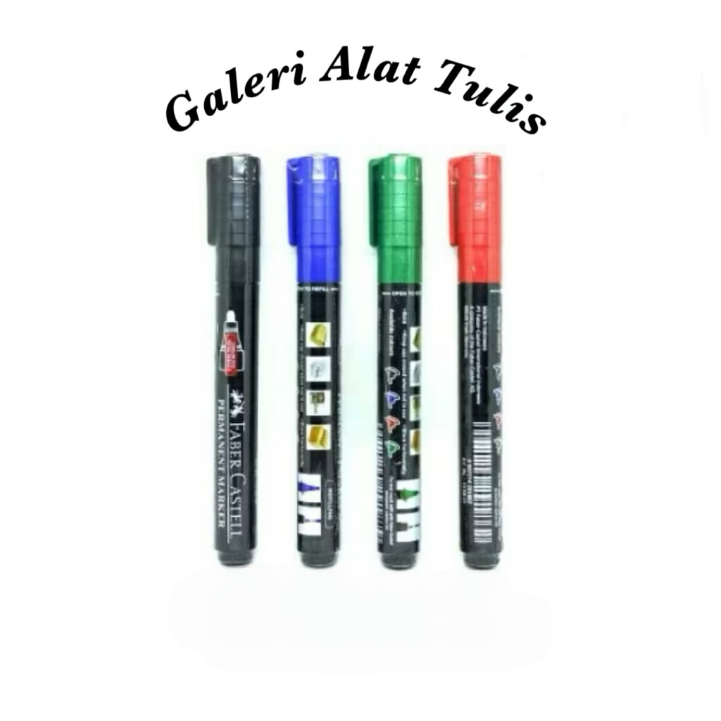 

Spidol Permanent Faber Castell / Permanent Marker Faber Castell