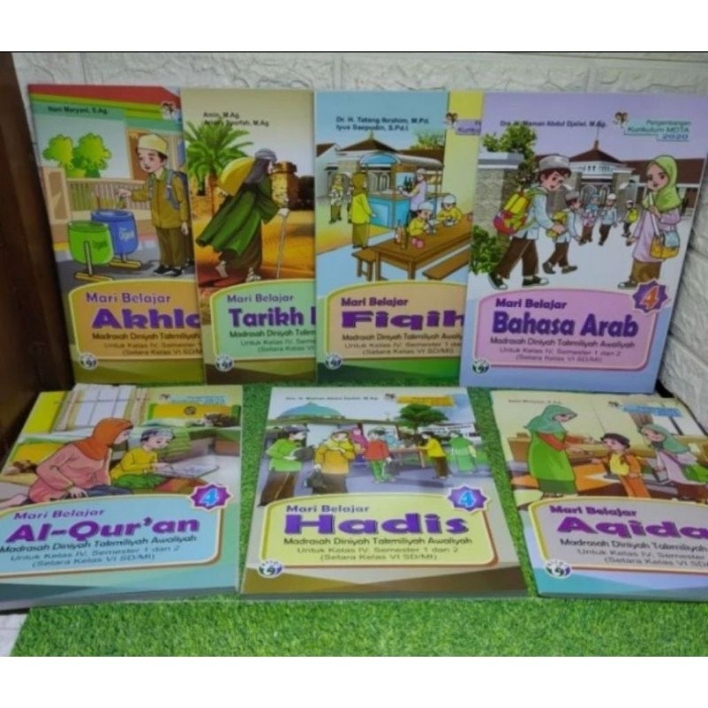 Buku Paket MDTA Untuk Kelas 4 Kurikulum 2020