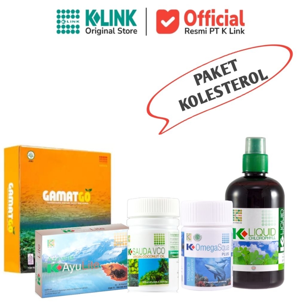 𝙆𝙊𝙇𝙀𝙎𝙏𝙀𝙍𝙊𝙇 // Paket Produk KLink Original