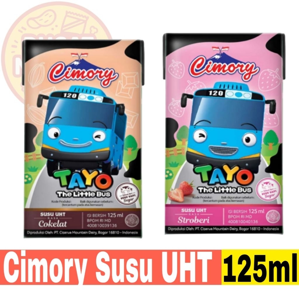 

Cimory Susu UHT Tayo 125ml Rasa Cokelat / Strawberry