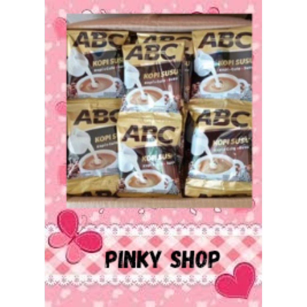 

PINKY-kopi ABC susu 1 renteng 10 pcs