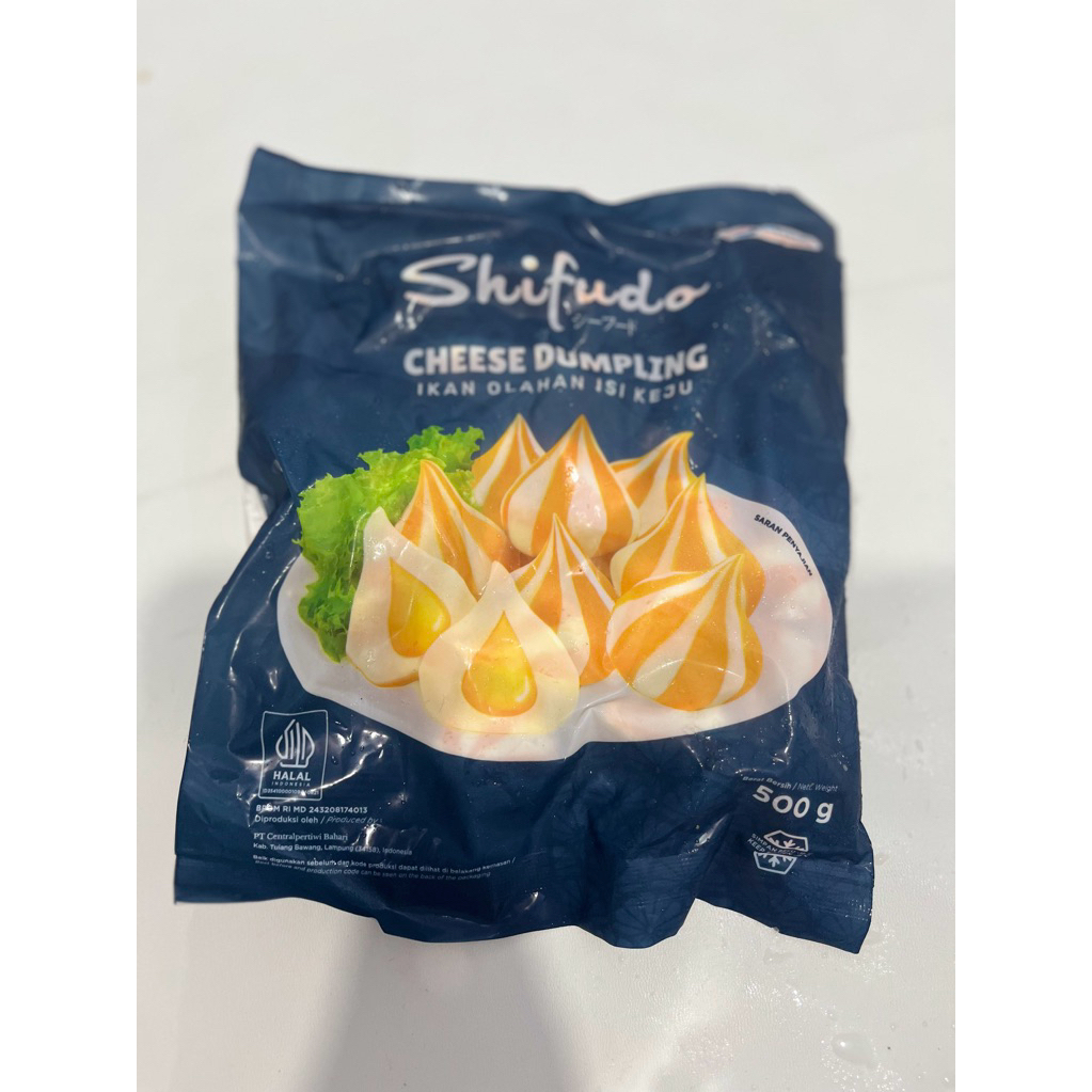 

Shifudo Dumpling keju, keju ayam, spicy 500 gram